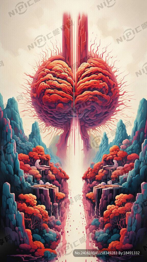 多巴胺抽象画