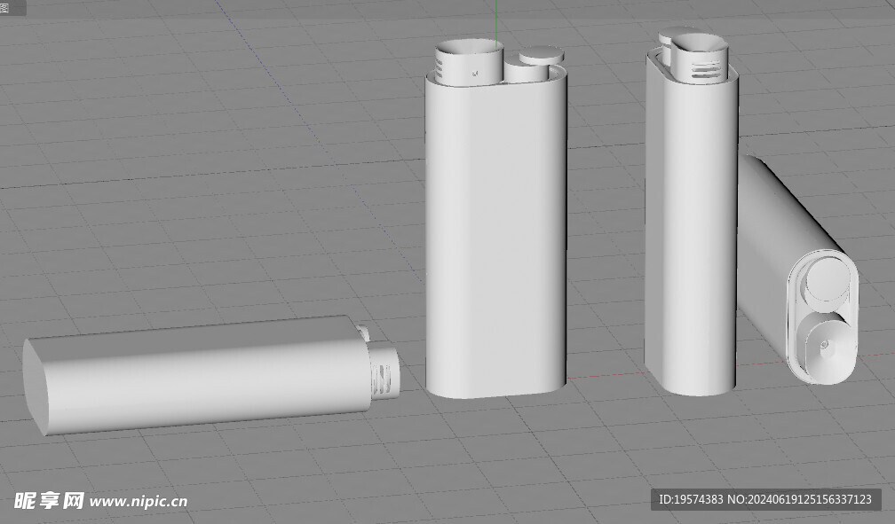 C4D模型 打火机