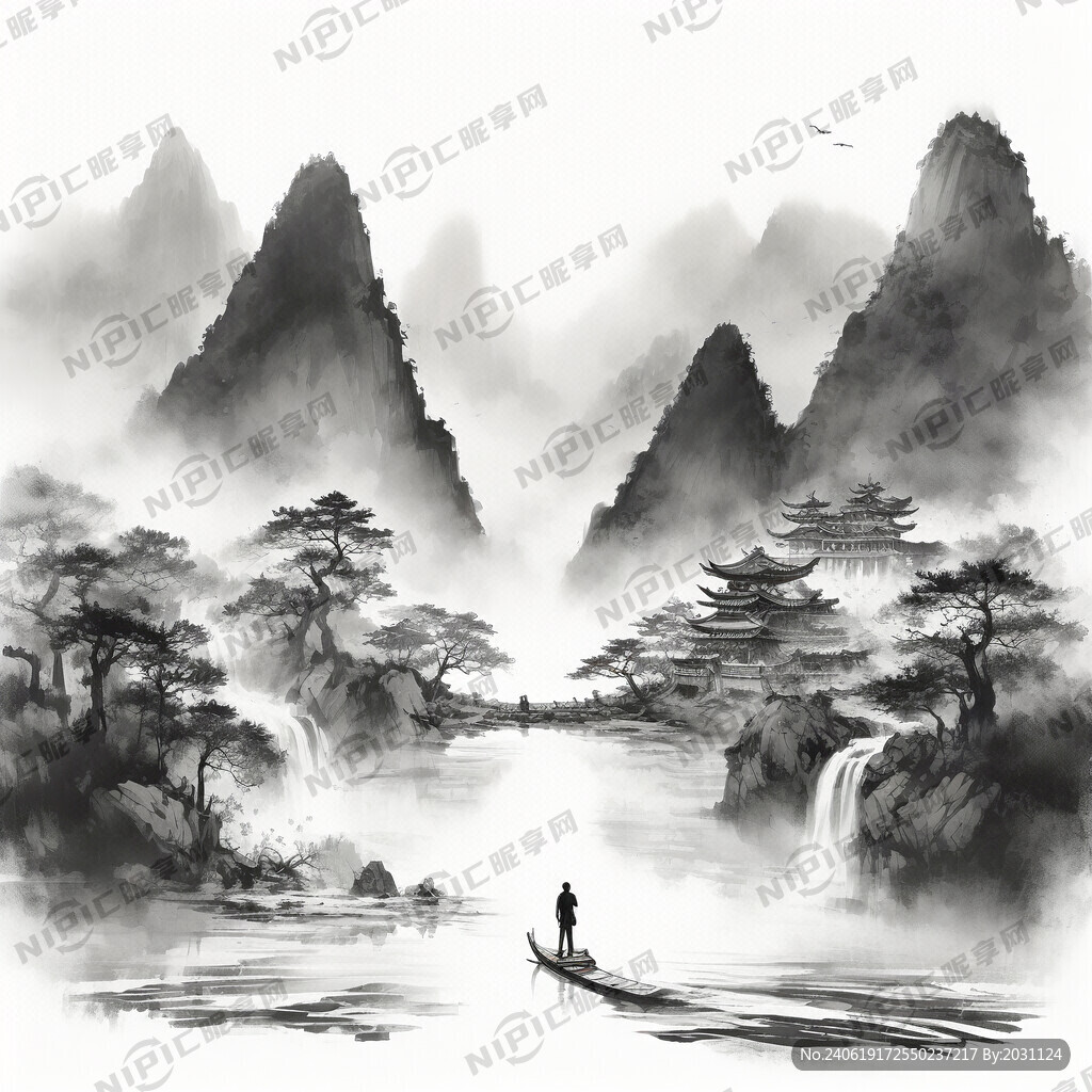 纯白底色 书法作品集