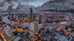 航拍现代都市