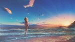 海滩与海浪风光