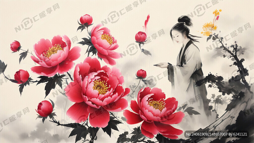 中医药文化 华佗 亳州 牡丹