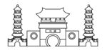 古代建筑剪影