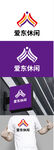 休闲标识设计