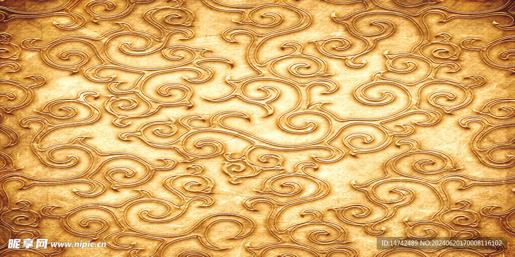 金色底纹