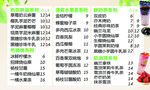 点餐卡 菜单