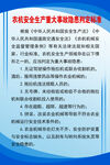 农机安全生产重大事故隐患判定标