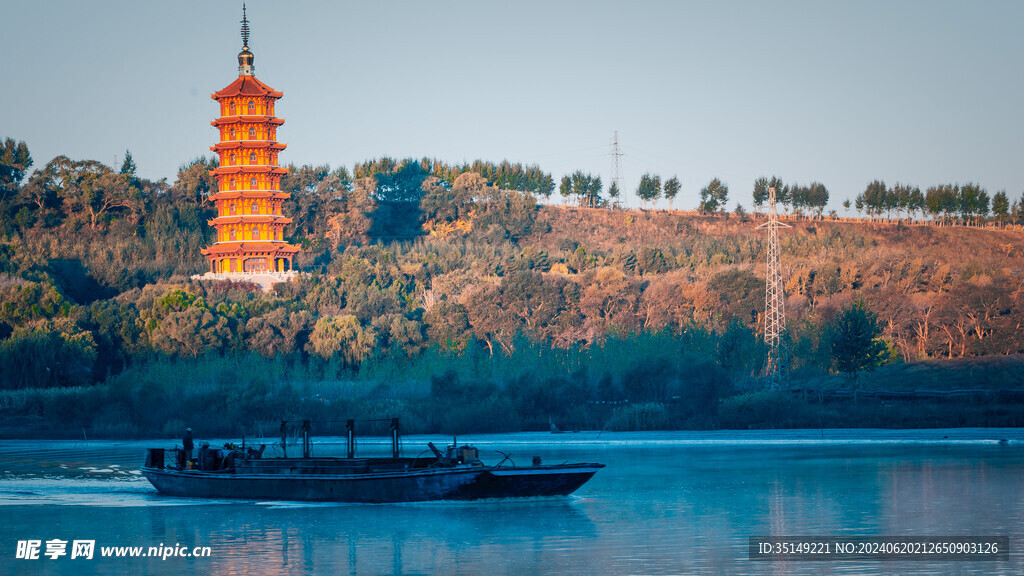 兰西东林寺风景