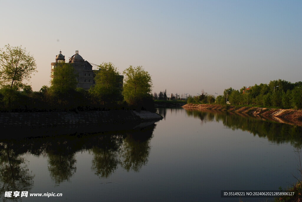 兰西呼兰河景区风景