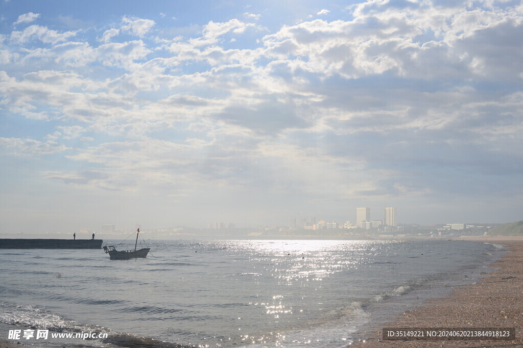 兴城海边风景