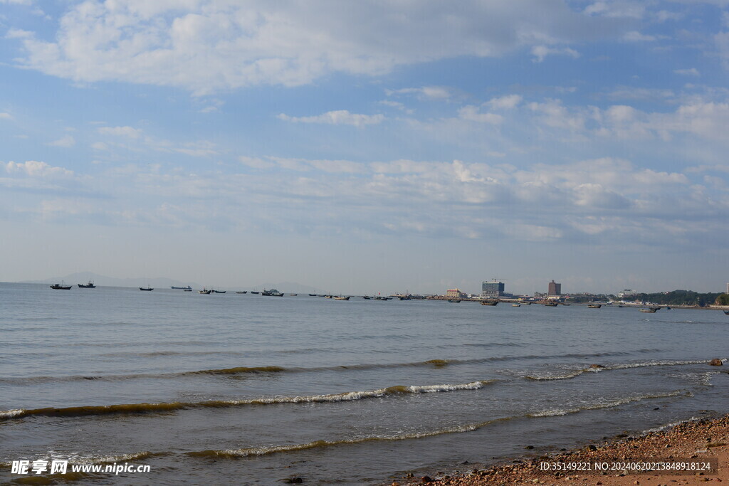 兴城海边风景