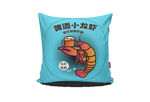 餐饮抱枕样品