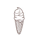 冰淇淋插画