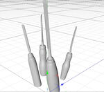 C4D模型 锉刀
