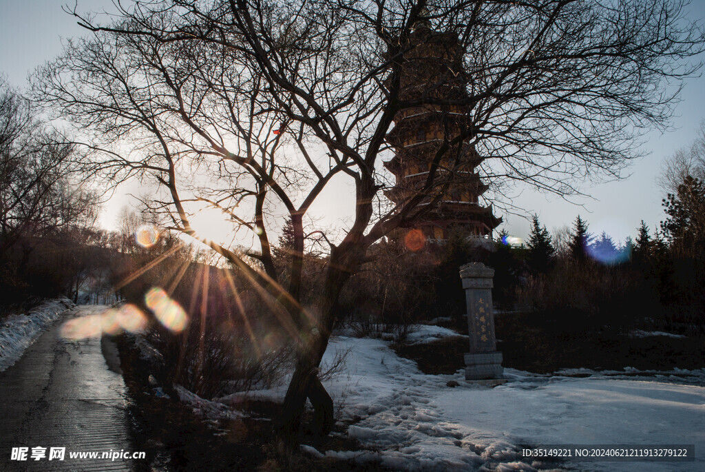 兰西县东林寺