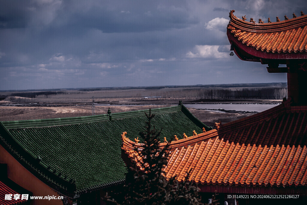 兰西县东林寺