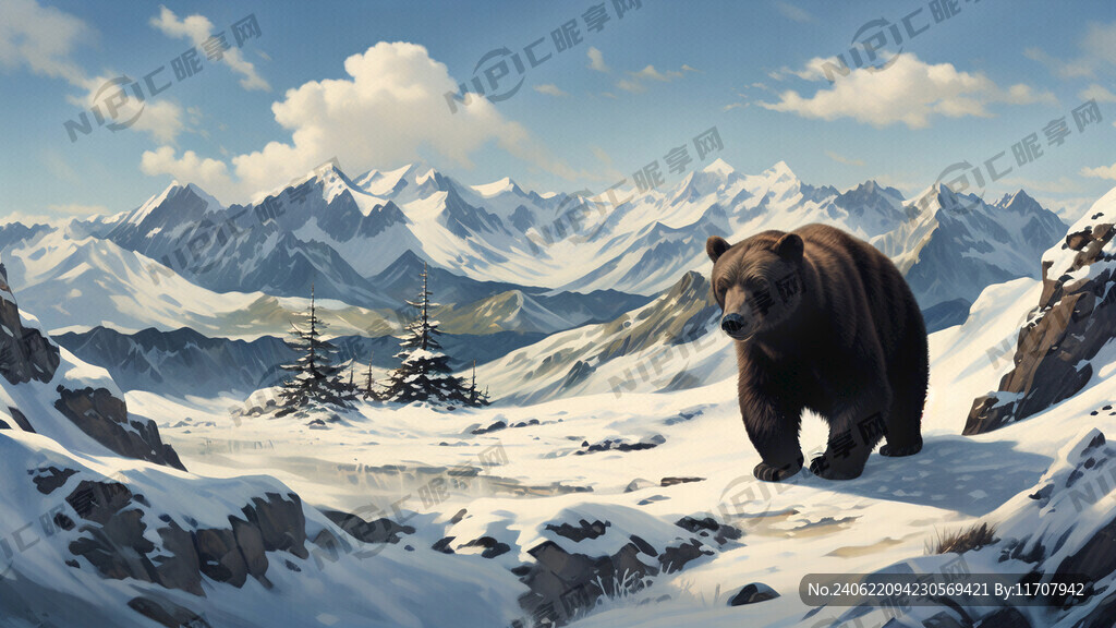 长白山 黑熊