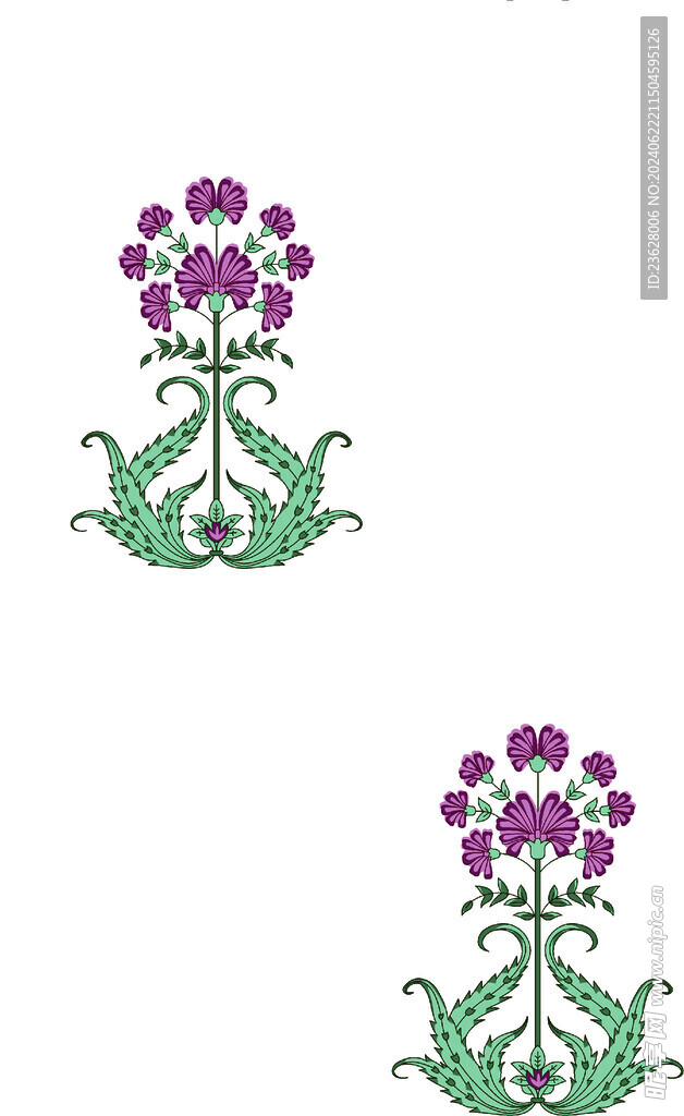 手绘花
