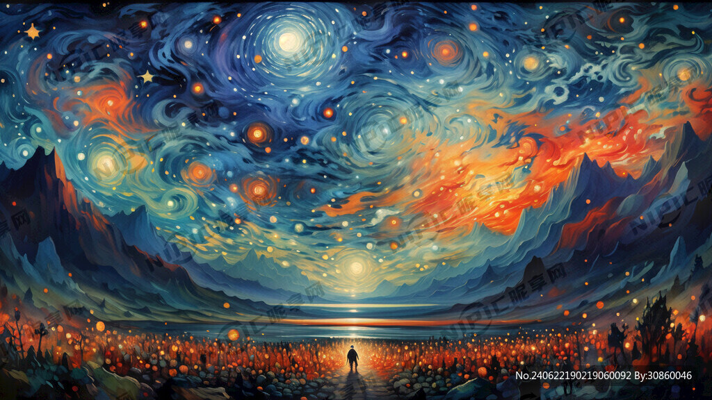 星河璀璨 两旁有灿烂的话