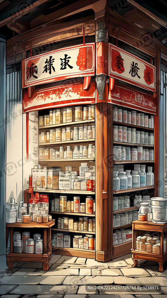 药店手绘海报 熬夜神补