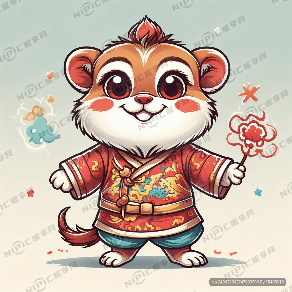 设计幼儿园吉祥物吉祥物是动物寓