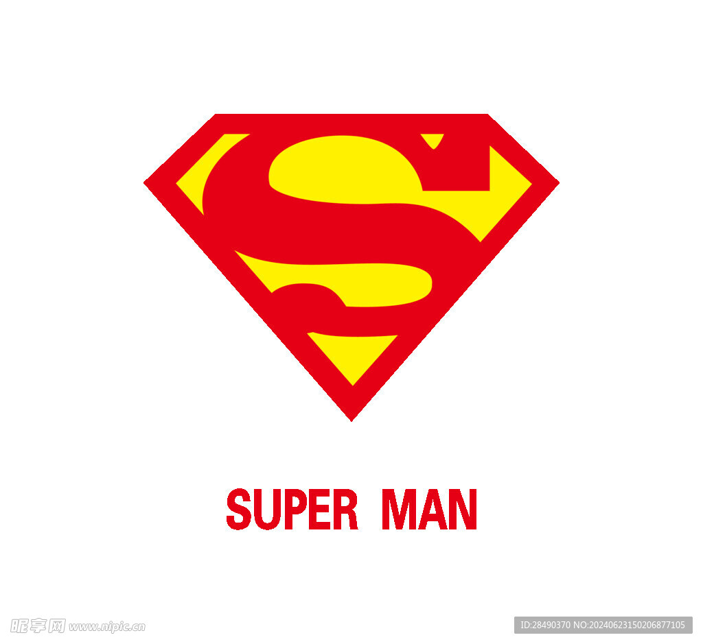 超人logo