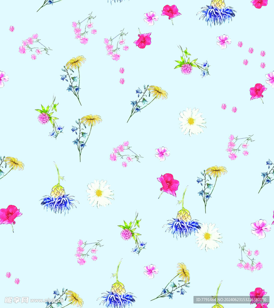 手绘花