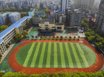 航拍学校