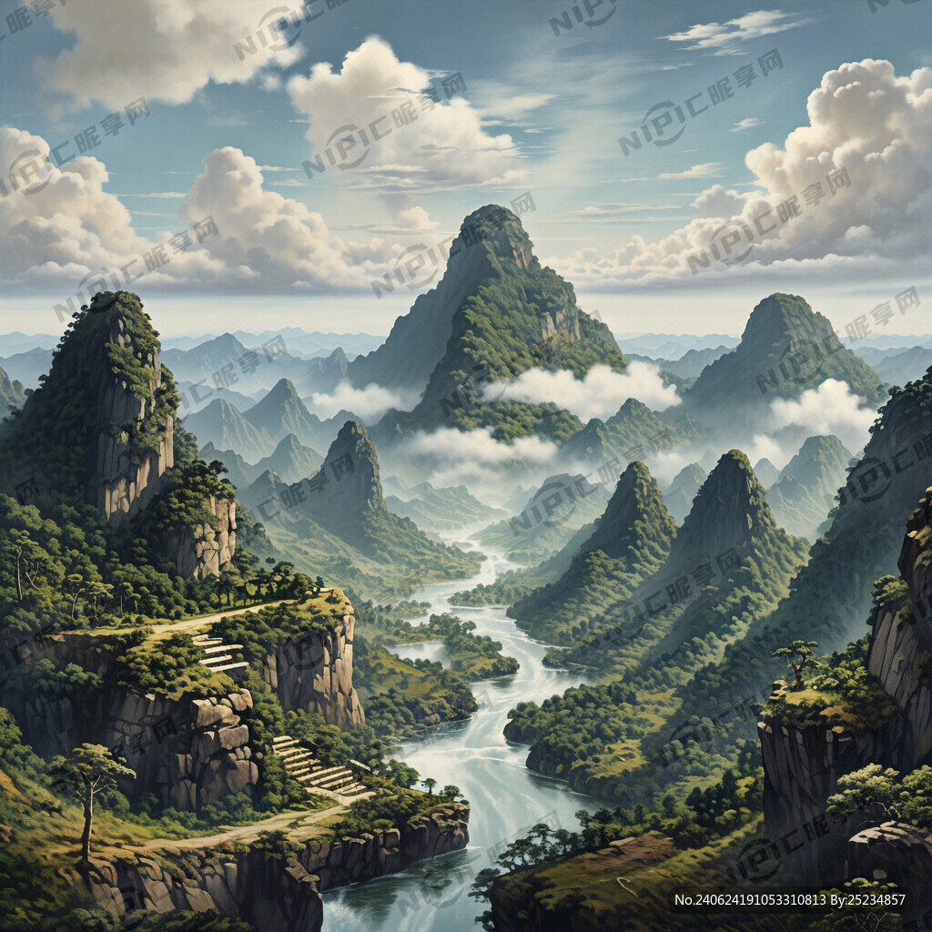 粤西 地形