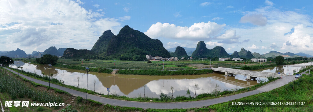 水边河碧道