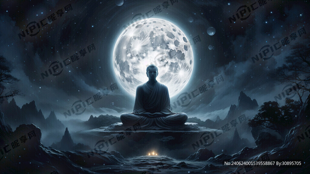 月亮 星云 黑夜 本我 真我