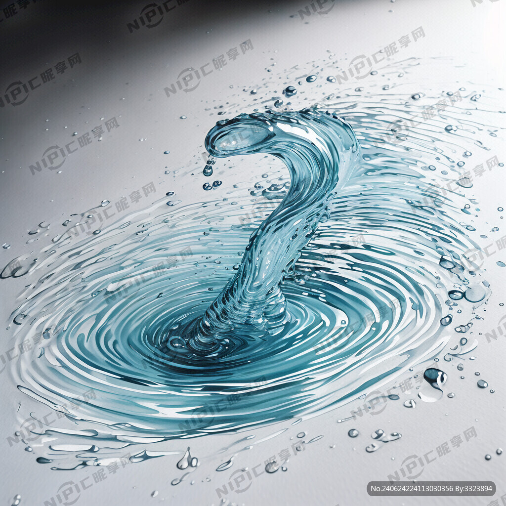 水的简笔画