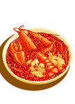 小龙虾素材