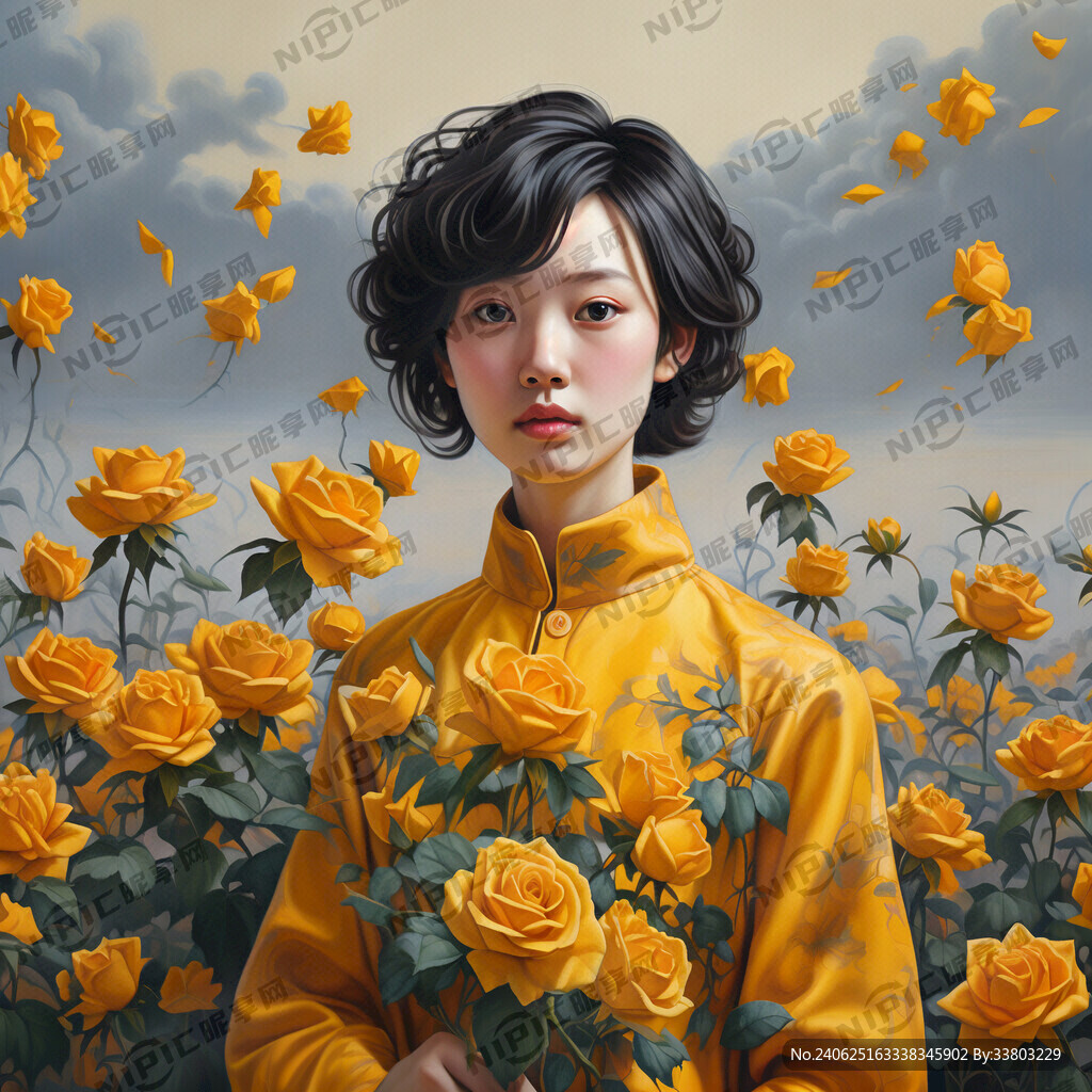 黄玫瑰人物