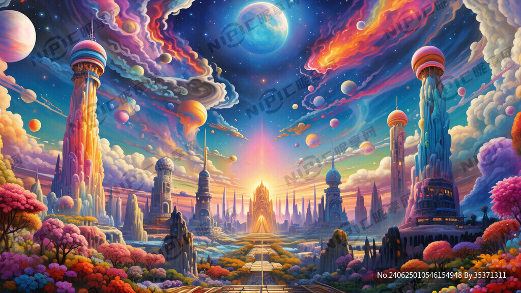 天宫 多彩场景