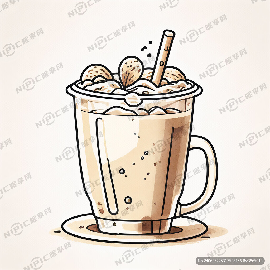 奶茶杯子图标  奶茶图标 水