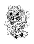 卡通龙