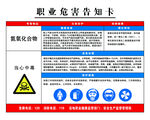 氮氧化合物危害告知卡