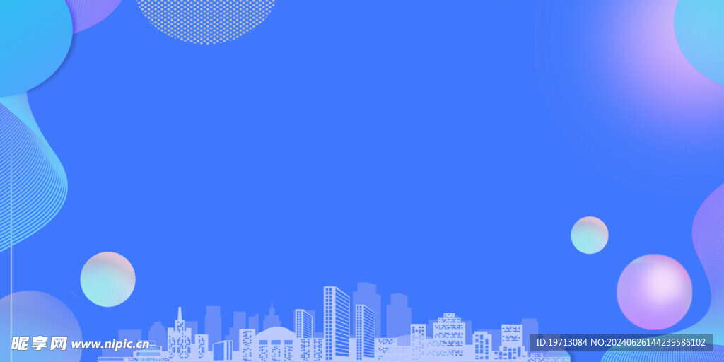 蓝色背景图