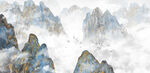 水墨山水画          