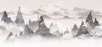 水墨山水画          