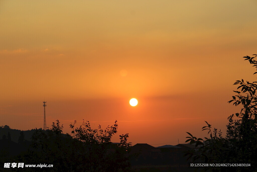 日落夕阳