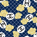 格子小金花