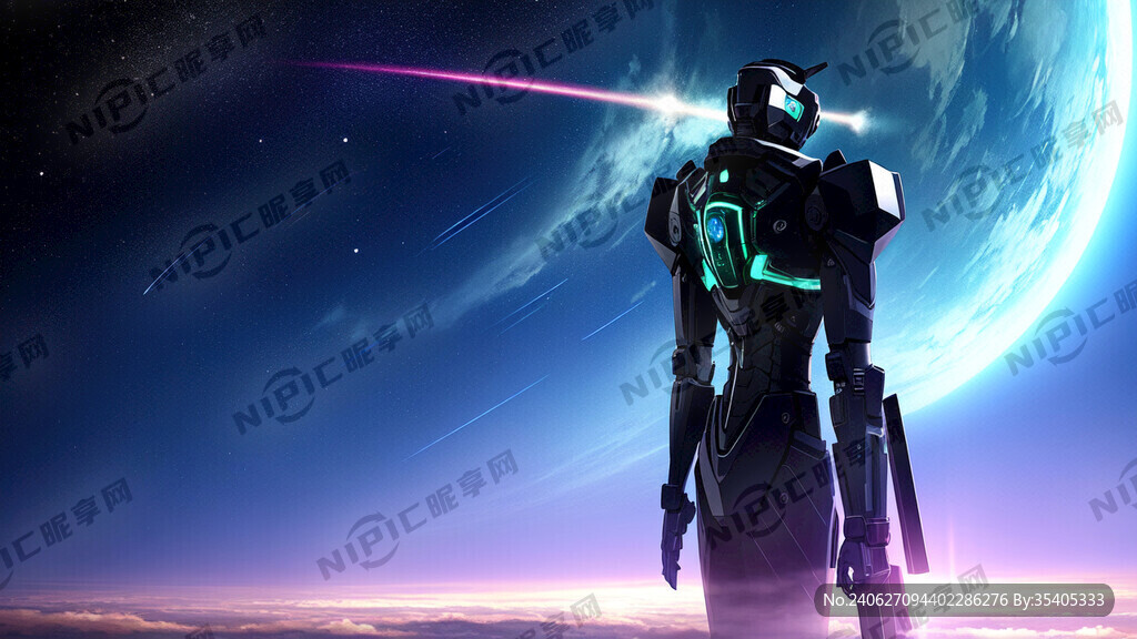 数码科技 星际空间 科幻灵动