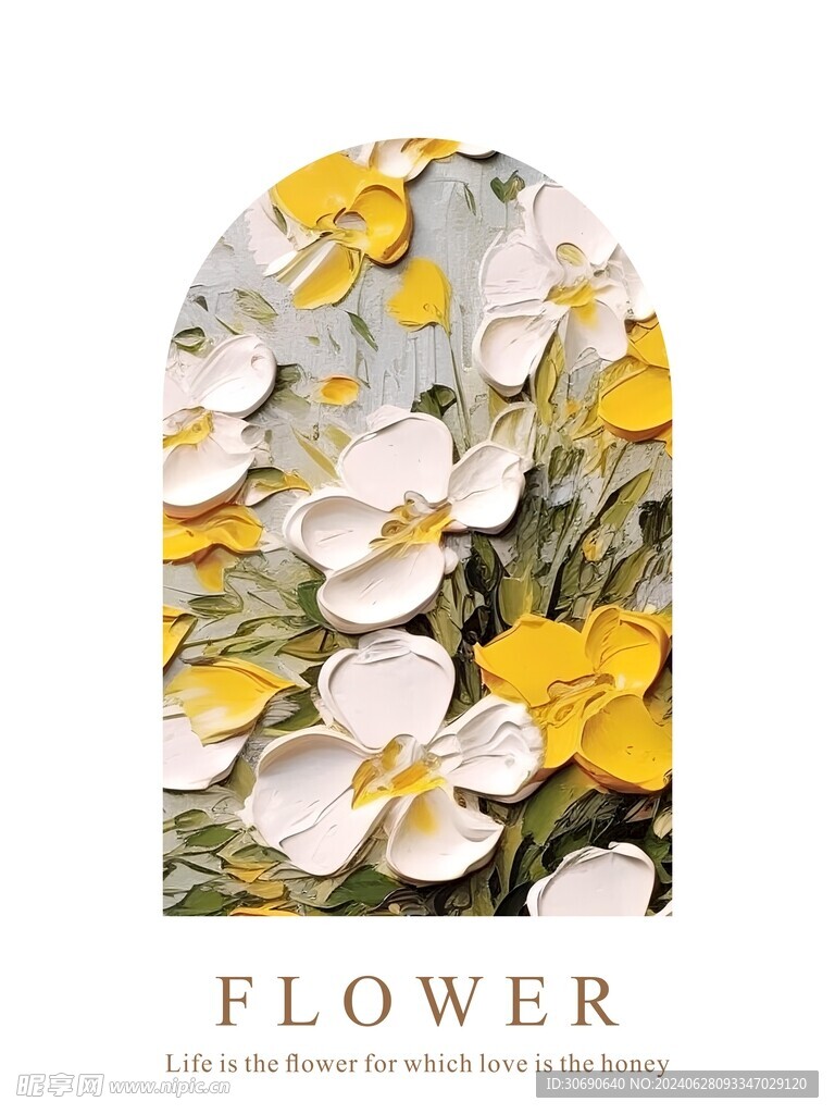 门帘图案花
