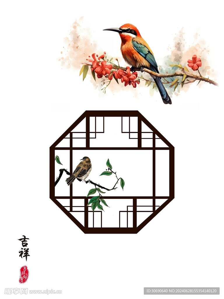 古风门帘