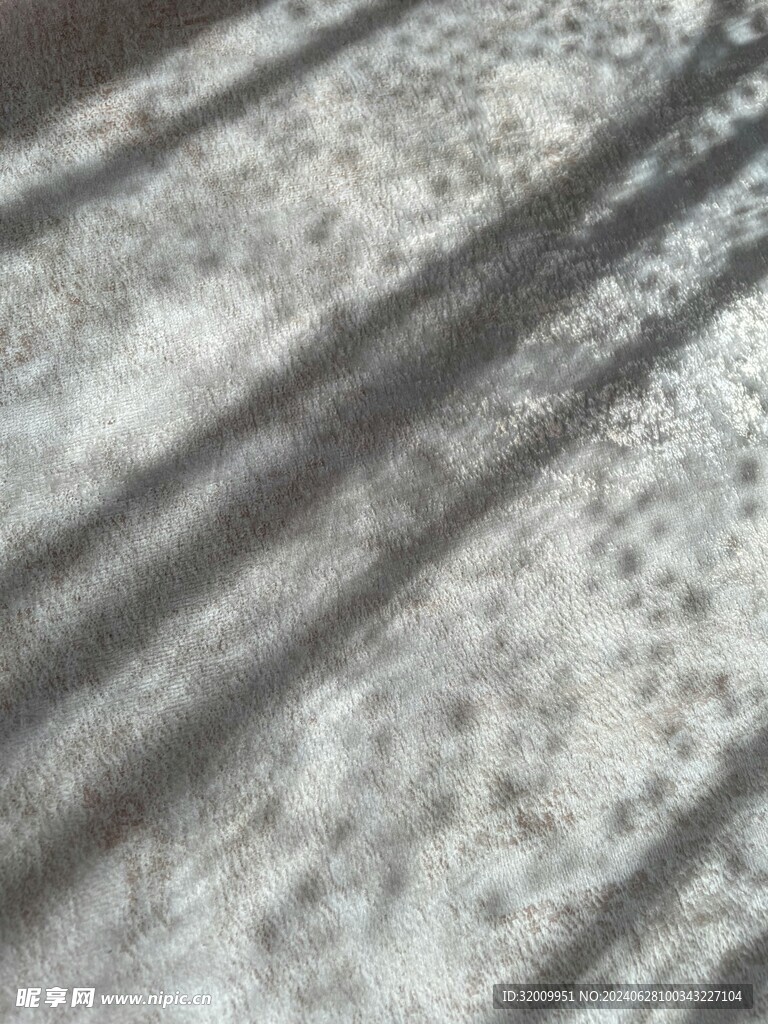 灰色毛毯织物布料       