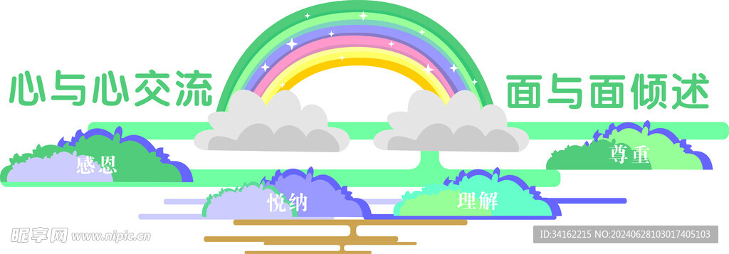 心理咨询室文化墙