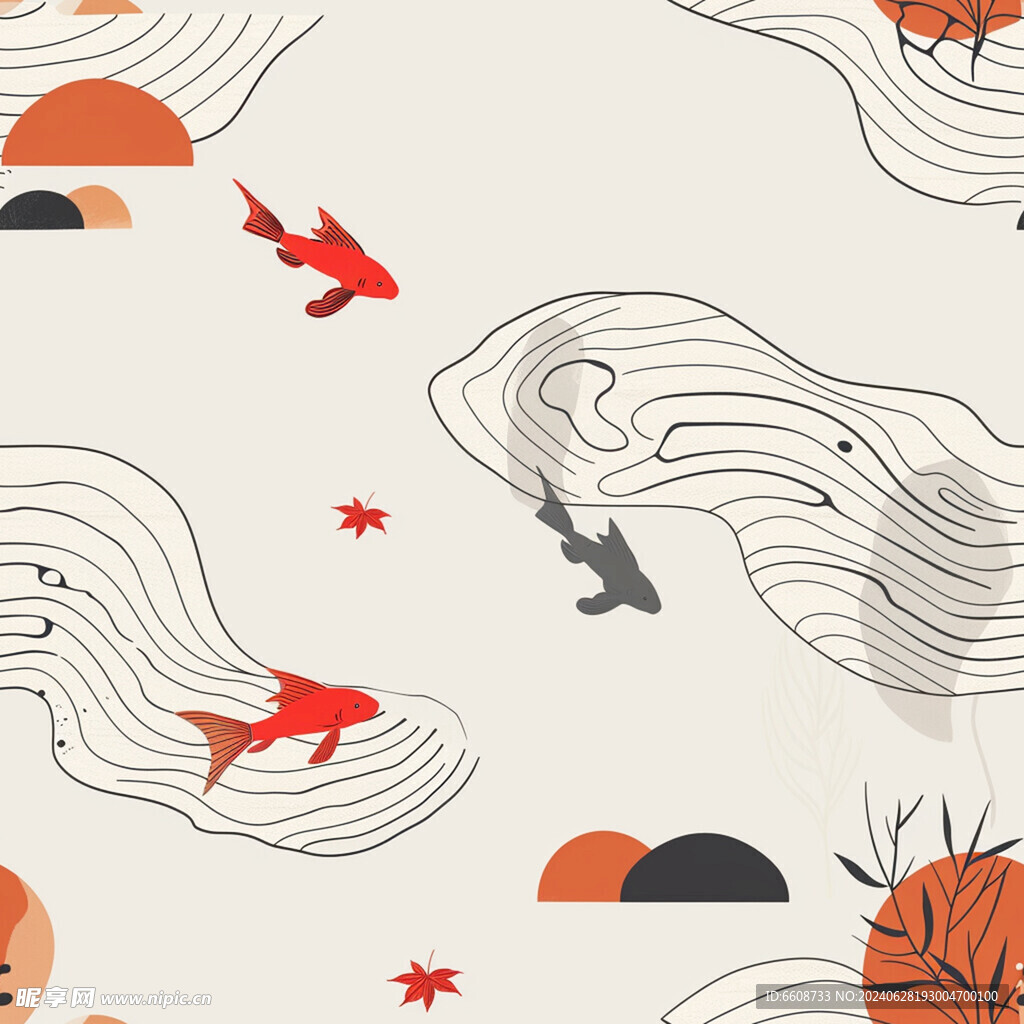 日式风格背景素材