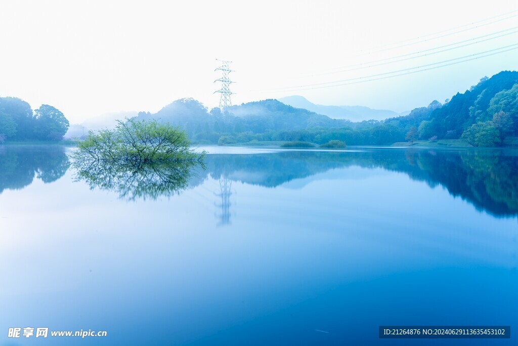 湖景